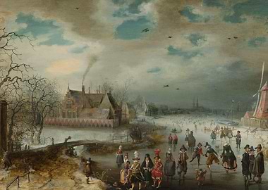 Skating on the Frozen Amst