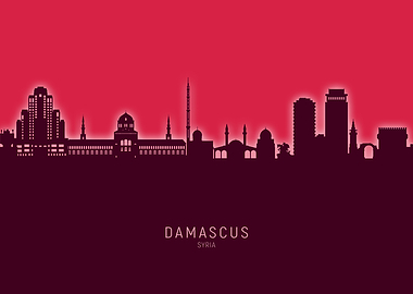 Damascus Skyline Syria