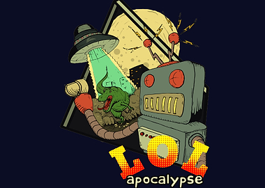 Roboter Alien T Rex Retro