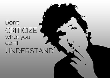 Bob Dylan Quote from song