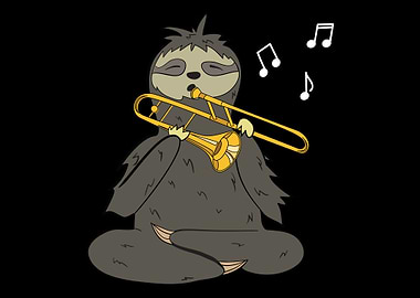 Funny Trombone Player Gift