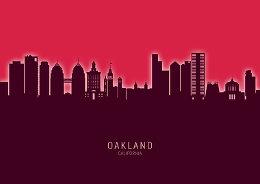 Oakland Skyline California