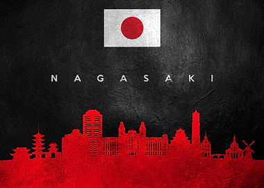 Nagasaki Japan Skyline