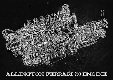 ALLINGTON FERRARI 250 ENGI