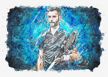 Benoit Paire portrait fren