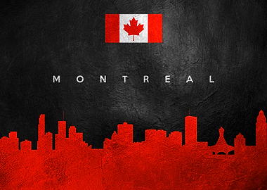 Montreal Canada Skyline