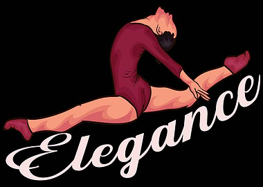 Elegance ballet dancer