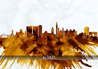 Algiers Algeria Skyline