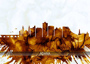 Adana Turkey Skyline