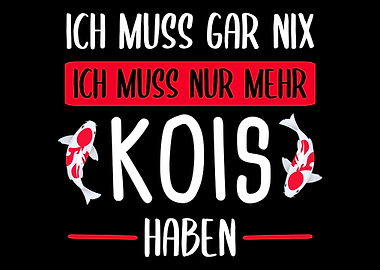 Koi Kois Koifisch Geschenk