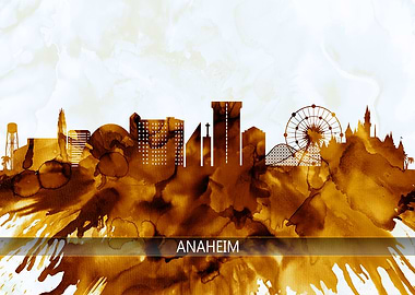 Anaheim California Skyline