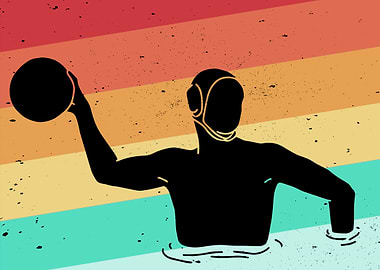 Water Polo Vintage Gift