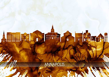 Annapolis Maryland Skyline