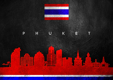 Phuket Thailand Skyline