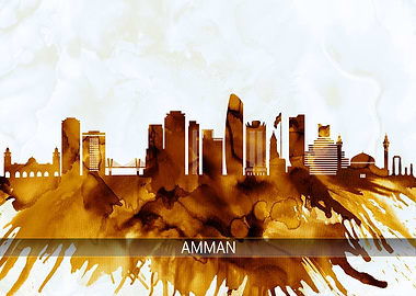 Amman Jordan Skyline