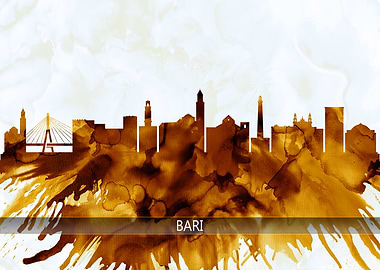 Bari Italy Skyline