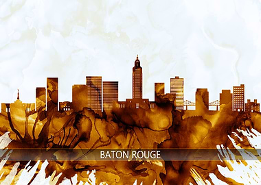 Baton Rouge Skyline