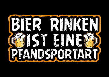 Bier Trinken Sport