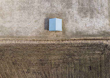 Barn House By The Field