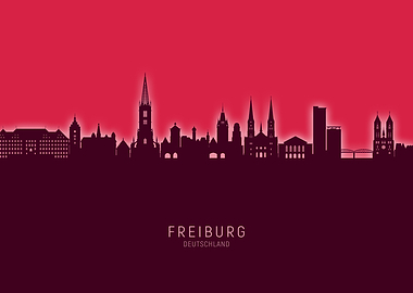 Freiburg Skyline