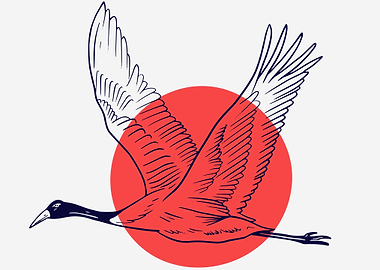 Japanese Crane Tsuru