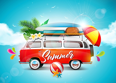 Summer Holiday Car Travel