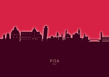 Pisa Skyline Italy