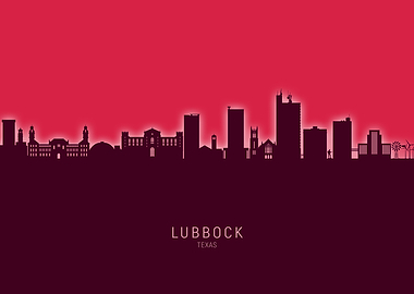 Lubbock Skyline Texas