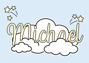 Michael Baby Name Sign