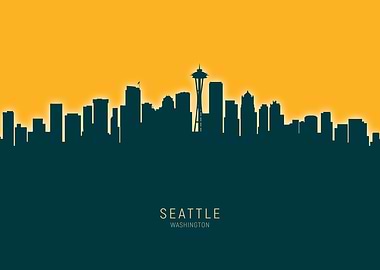 Seattle Skyline Washington