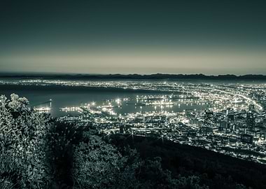 Table mountain at sunrise