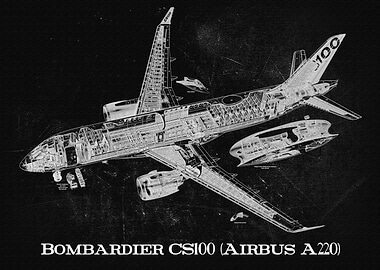 Bombardier CS100 Airbus A