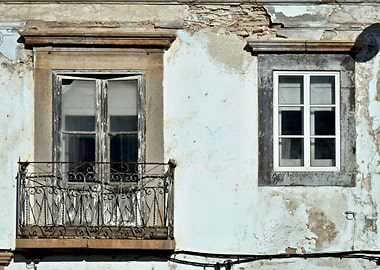 Old Facade with windows