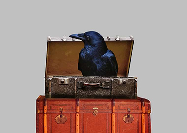 Raven Suitcase