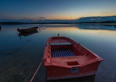 Lake Water Nature Sunset Y