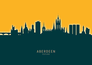 Aberdeen Skyline Scotland