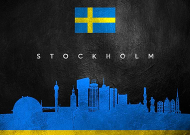 Stockholm Sweden Skyline