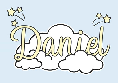 Daniel Baby Name Gift Sign
