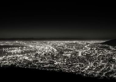 Table mountain at sunrise