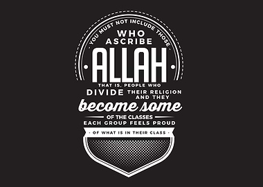 who devide their religion