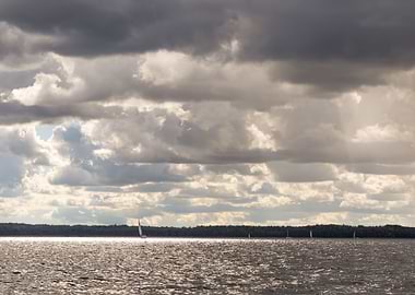 Sky Yacht Nature Sailboat