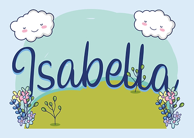 ISABELLA Baby Name Sign