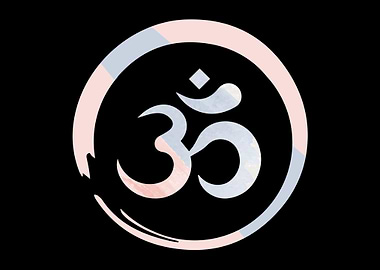 Yoga Namaste OM Symbol Zen