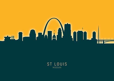 St Louis Skyline Missouri
