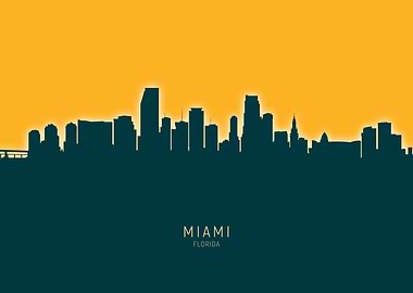 Miami Skyline Florida