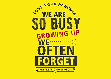 they are also growing old