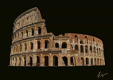 Coliseum on Mosaic