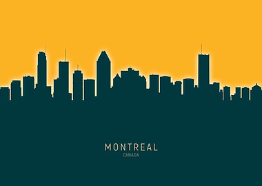 Montreal Skyline Canada