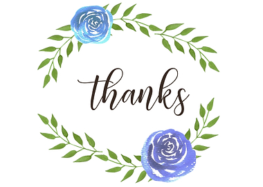 Floral banner with quote