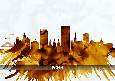 Bonn Germany Skyline